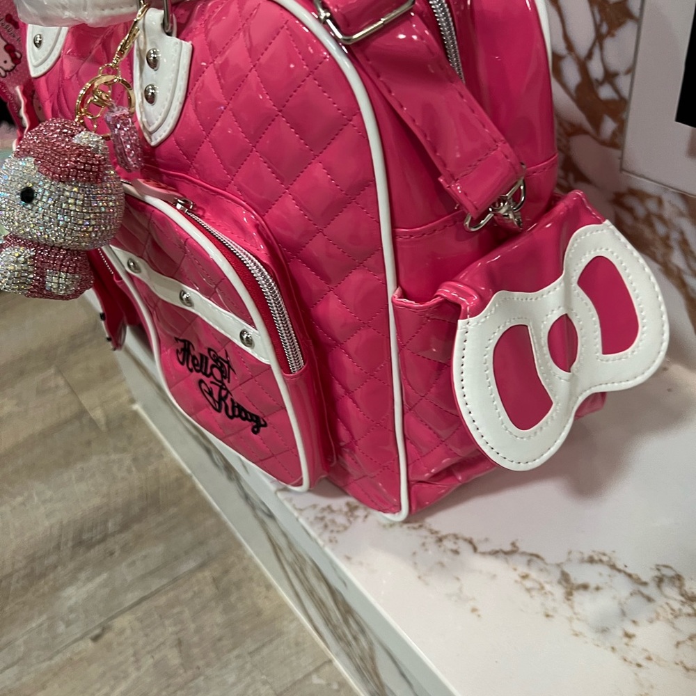 HK DUFFLE BAG PINK - Picture 2 of 2